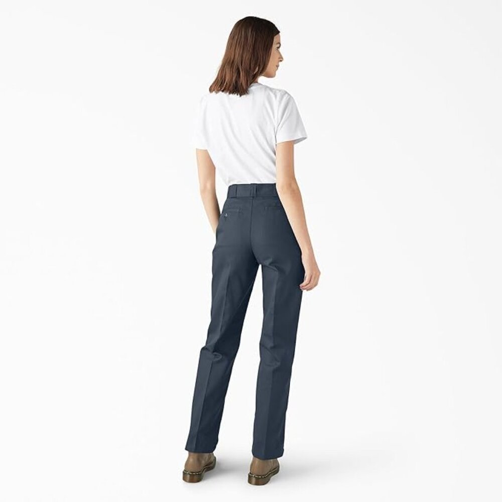 6 Long | Navy Blue | Dickie Women's Original 874 Work Pants | Straight Leg - Picture 11 of 11